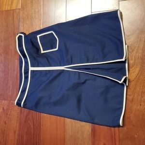 Tory Burch navy skirt